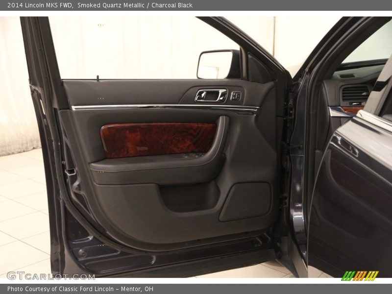 Smoked Quartz Metallic / Charcoal Black 2014 Lincoln MKS FWD