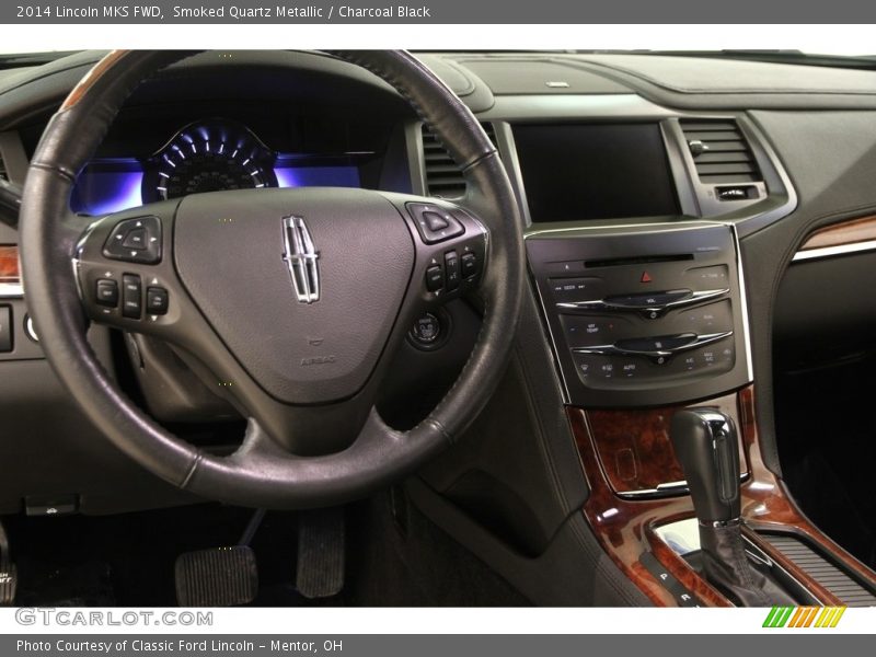 Smoked Quartz Metallic / Charcoal Black 2014 Lincoln MKS FWD