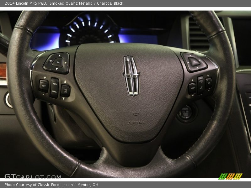 Smoked Quartz Metallic / Charcoal Black 2014 Lincoln MKS FWD