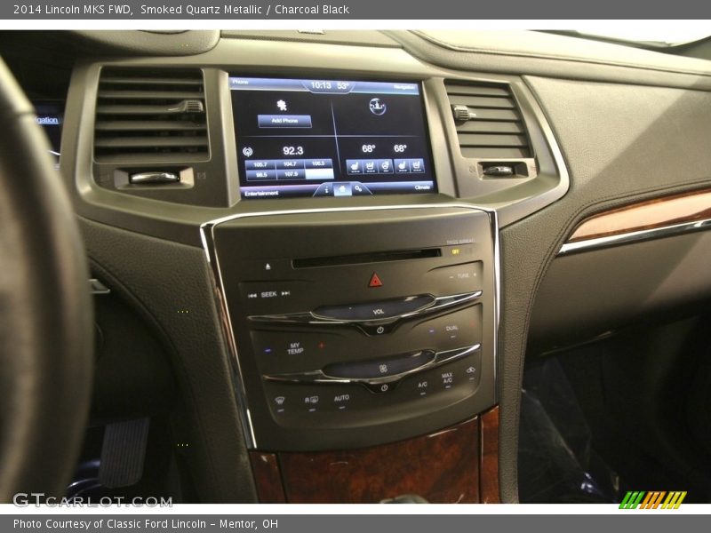 Smoked Quartz Metallic / Charcoal Black 2014 Lincoln MKS FWD