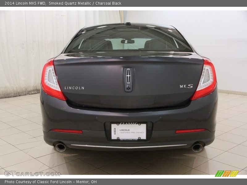 Smoked Quartz Metallic / Charcoal Black 2014 Lincoln MKS FWD