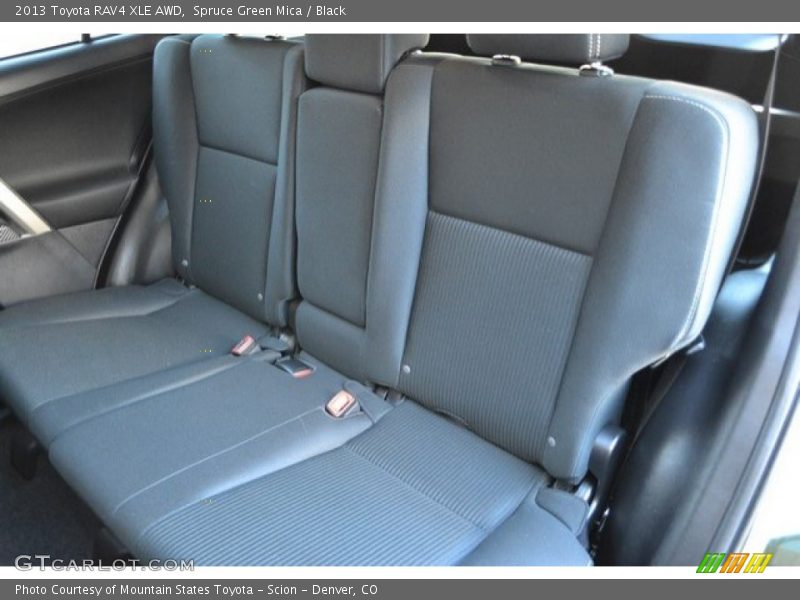 Spruce Green Mica / Black 2013 Toyota RAV4 XLE AWD