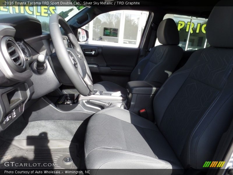 Silver Sky Metallic / TRD Graphite 2016 Toyota Tacoma TRD Sport Double Cab