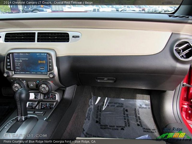 Crystal Red Tintcoat / Beige 2014 Chevrolet Camaro LT Coupe