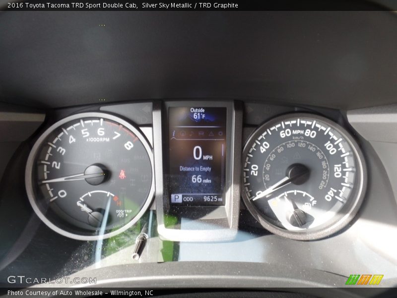 Silver Sky Metallic / TRD Graphite 2016 Toyota Tacoma TRD Sport Double Cab