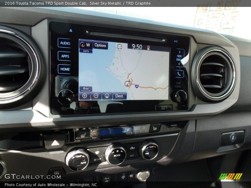 Silver Sky Metallic / TRD Graphite 2016 Toyota Tacoma TRD Sport Double Cab