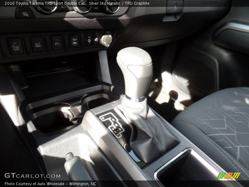 Silver Sky Metallic / TRD Graphite 2016 Toyota Tacoma TRD Sport Double Cab
