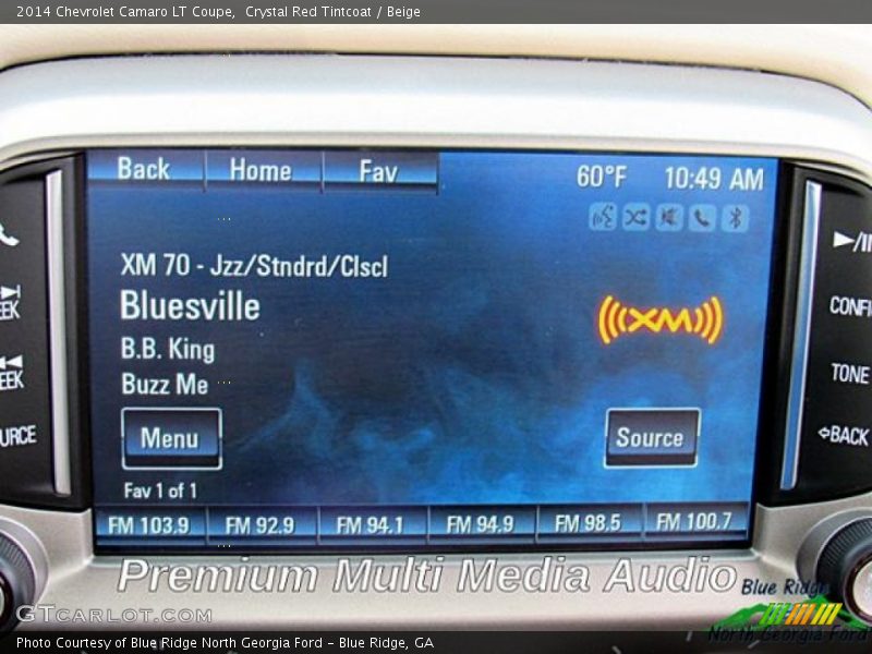 Crystal Red Tintcoat / Beige 2014 Chevrolet Camaro LT Coupe