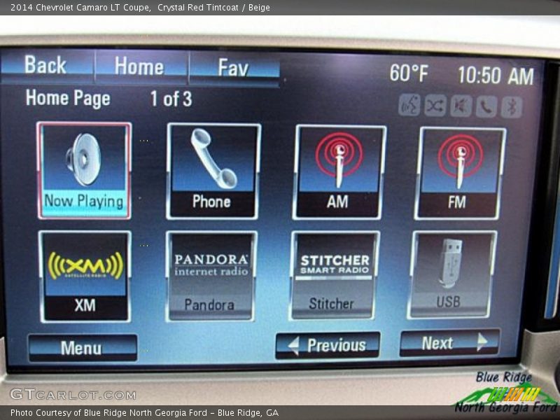 Crystal Red Tintcoat / Beige 2014 Chevrolet Camaro LT Coupe