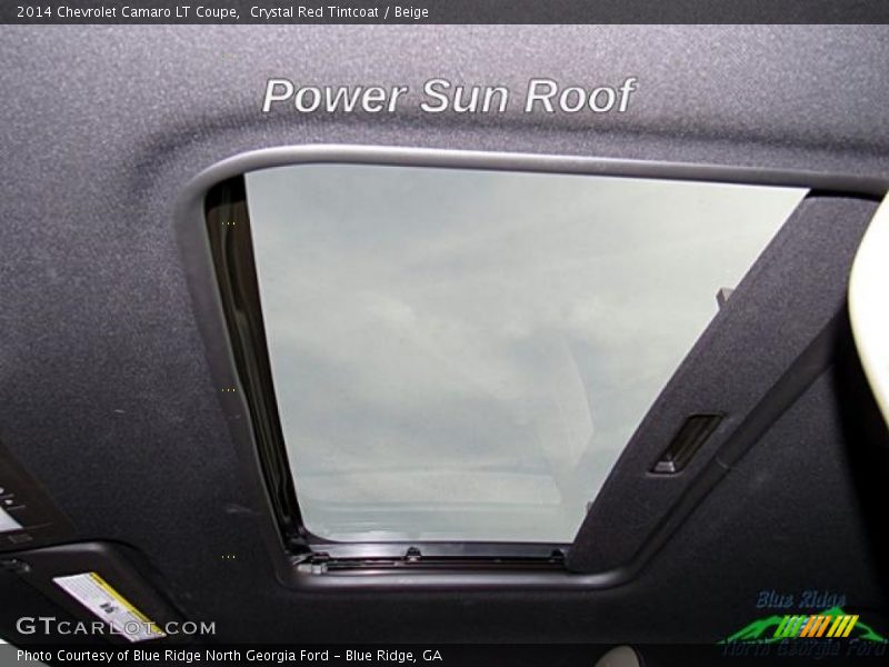 Crystal Red Tintcoat / Beige 2014 Chevrolet Camaro LT Coupe