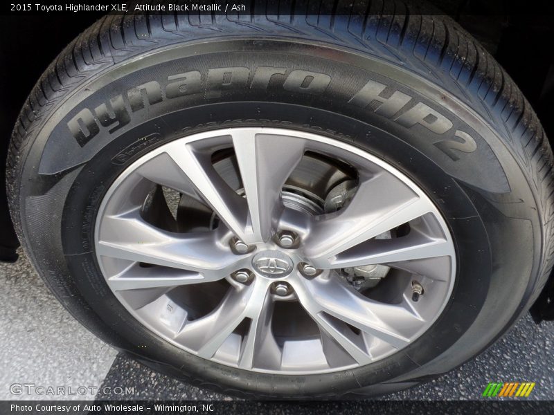 Attitude Black Metallic / Ash 2015 Toyota Highlander XLE