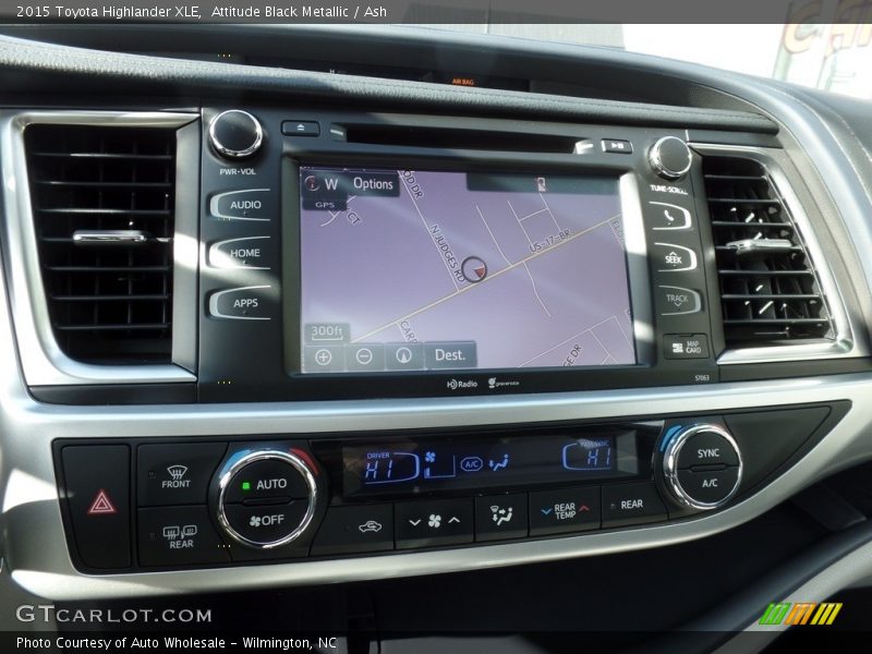 Attitude Black Metallic / Ash 2015 Toyota Highlander XLE
