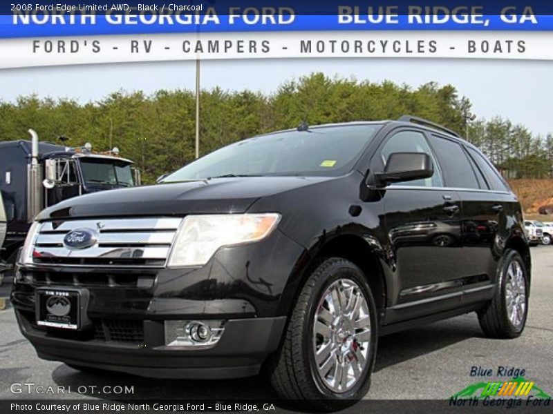 Black / Charcoal 2008 Ford Edge Limited AWD