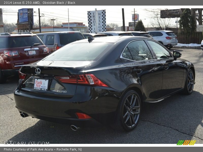 Obsidian Black / Black 2014 Lexus IS 250 AWD