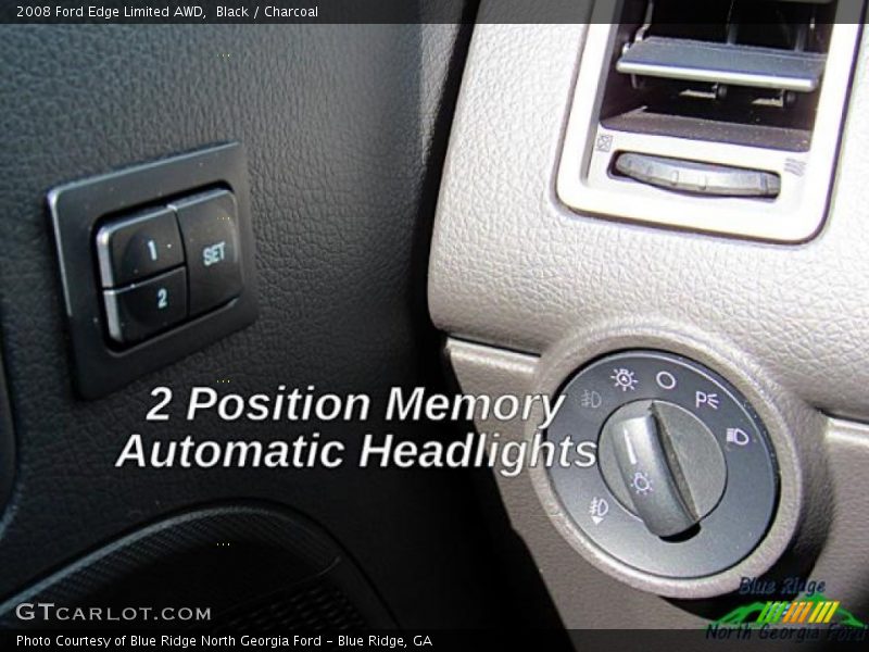 Black / Charcoal 2008 Ford Edge Limited AWD