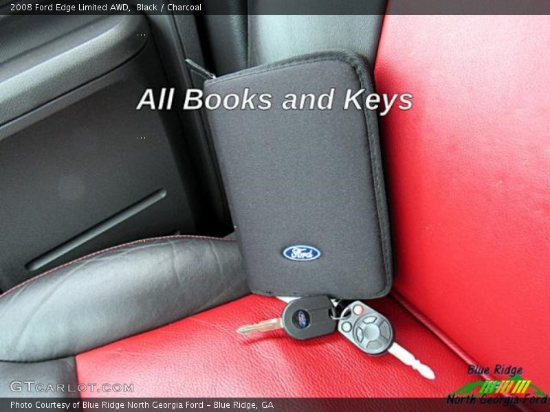 Black / Charcoal 2008 Ford Edge Limited AWD