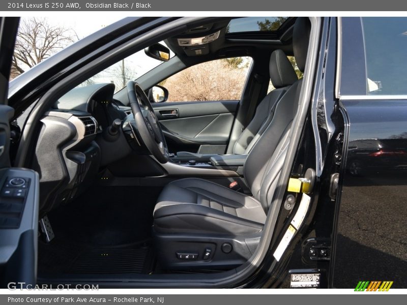Obsidian Black / Black 2014 Lexus IS 250 AWD
