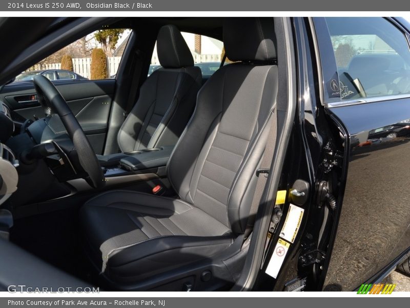 Obsidian Black / Black 2014 Lexus IS 250 AWD
