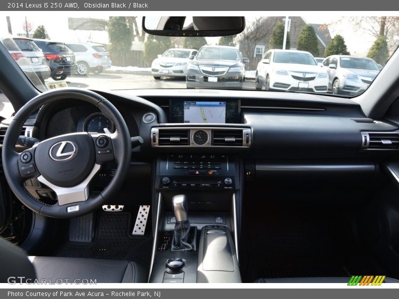 Obsidian Black / Black 2014 Lexus IS 250 AWD