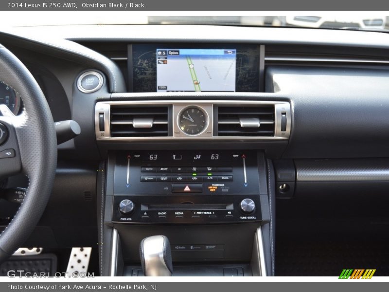 Obsidian Black / Black 2014 Lexus IS 250 AWD
