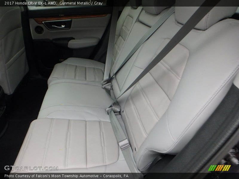 Gunmetal Metallic / Gray 2017 Honda CR-V EX-L AWD
