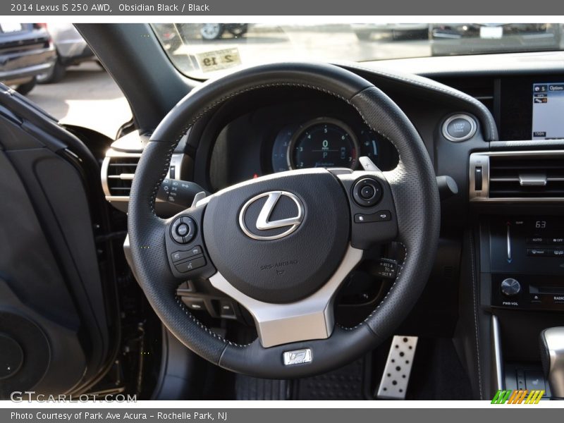 Obsidian Black / Black 2014 Lexus IS 250 AWD