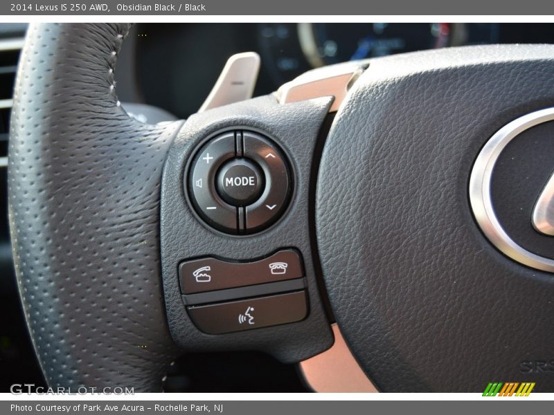 Obsidian Black / Black 2014 Lexus IS 250 AWD
