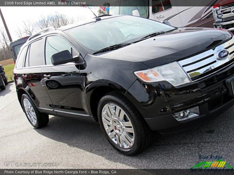 Black / Charcoal 2008 Ford Edge Limited AWD