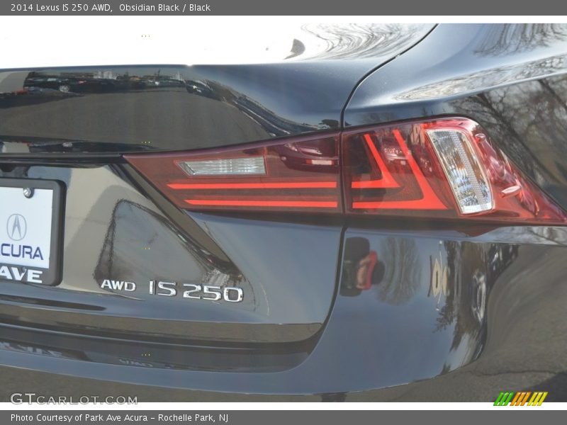 Obsidian Black / Black 2014 Lexus IS 250 AWD
