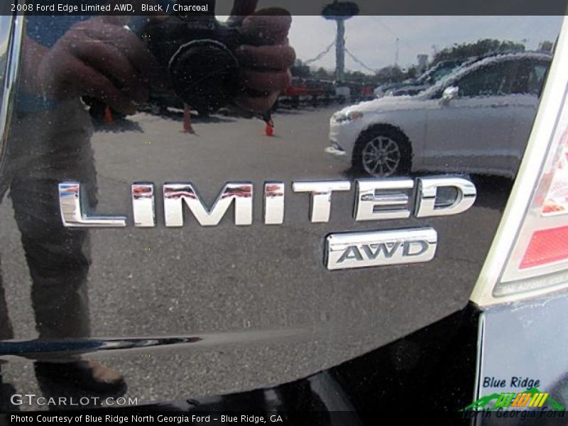Black / Charcoal 2008 Ford Edge Limited AWD