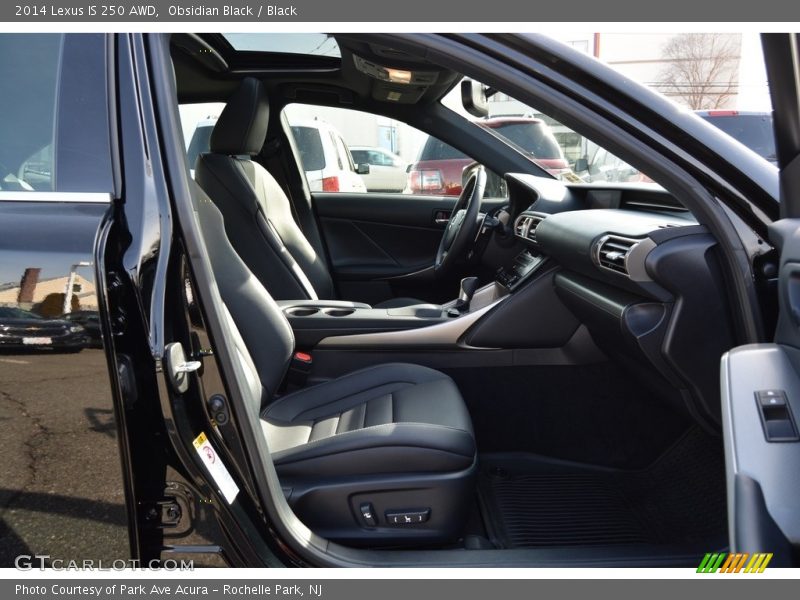 Obsidian Black / Black 2014 Lexus IS 250 AWD