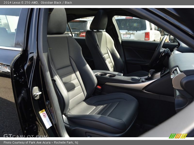 Obsidian Black / Black 2014 Lexus IS 250 AWD