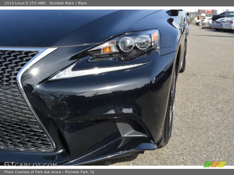 Obsidian Black / Black 2014 Lexus IS 250 AWD