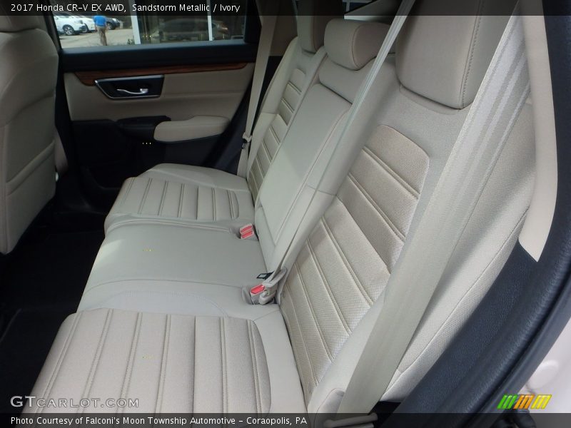 Rear Seat of 2017 CR-V EX AWD