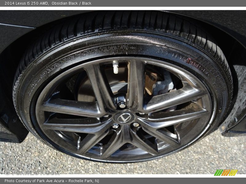 Obsidian Black / Black 2014 Lexus IS 250 AWD