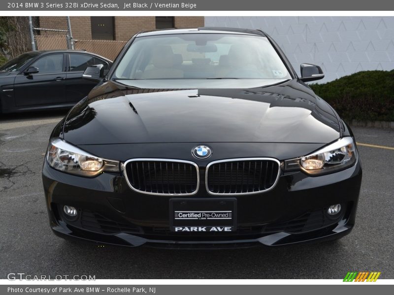 Jet Black / Venetian Beige 2014 BMW 3 Series 328i xDrive Sedan