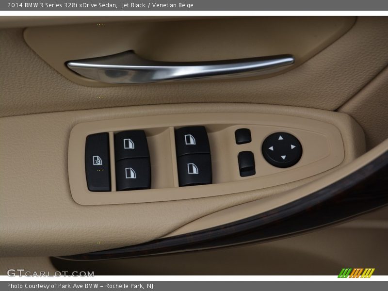 Jet Black / Venetian Beige 2014 BMW 3 Series 328i xDrive Sedan