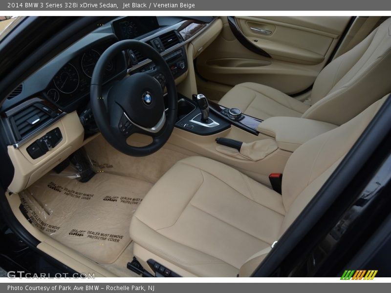 Jet Black / Venetian Beige 2014 BMW 3 Series 328i xDrive Sedan