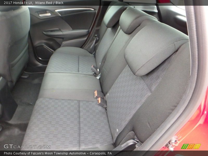 Rear Seat of 2017 Fit LX