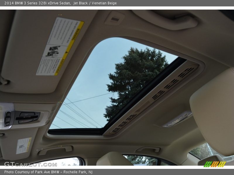 Jet Black / Venetian Beige 2014 BMW 3 Series 328i xDrive Sedan