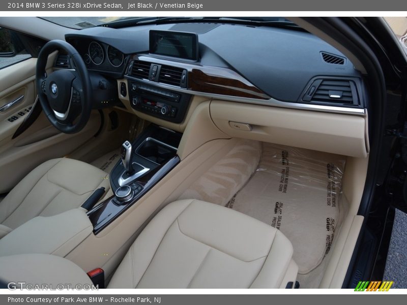 Jet Black / Venetian Beige 2014 BMW 3 Series 328i xDrive Sedan