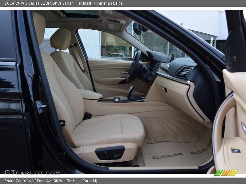 Jet Black / Venetian Beige 2014 BMW 3 Series 328i xDrive Sedan
