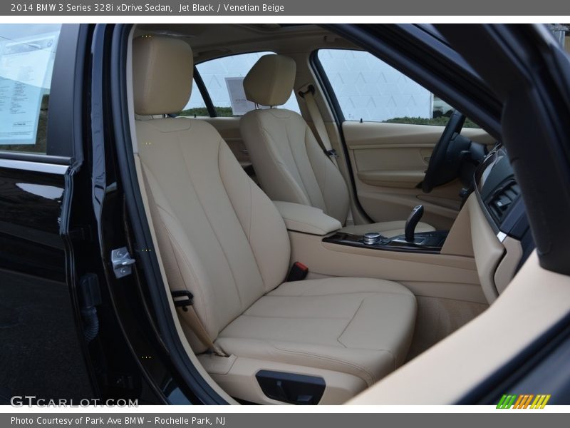 Jet Black / Venetian Beige 2014 BMW 3 Series 328i xDrive Sedan