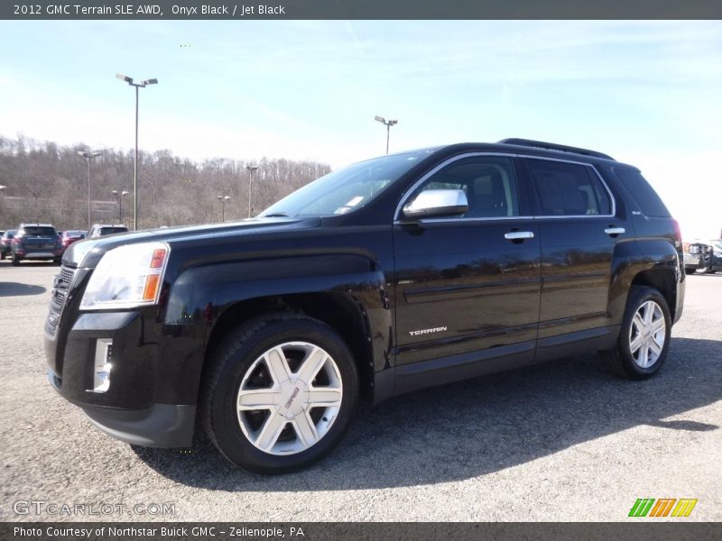 Onyx Black / Jet Black 2012 GMC Terrain SLE AWD