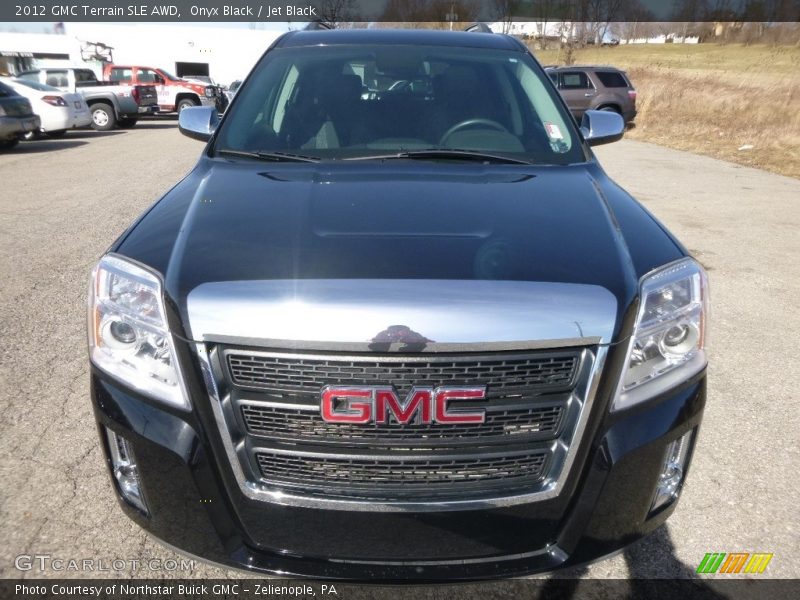 Onyx Black / Jet Black 2012 GMC Terrain SLE AWD