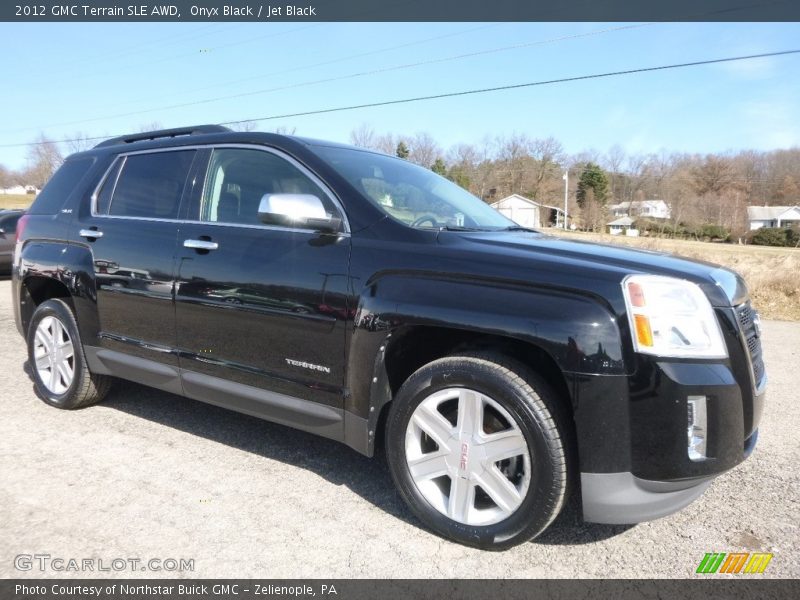 Onyx Black / Jet Black 2012 GMC Terrain SLE AWD