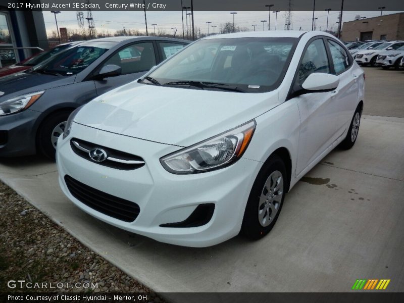Front 3/4 View of 2017 Accent SE Sedan