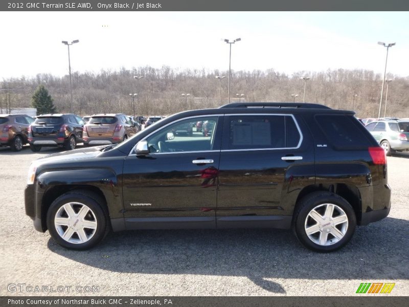 Onyx Black / Jet Black 2012 GMC Terrain SLE AWD