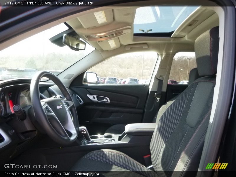 Onyx Black / Jet Black 2012 GMC Terrain SLE AWD