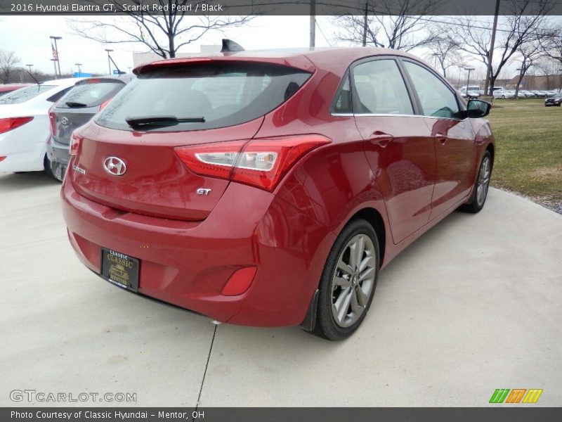 Scarlet Red Pearl / Black 2016 Hyundai Elantra GT